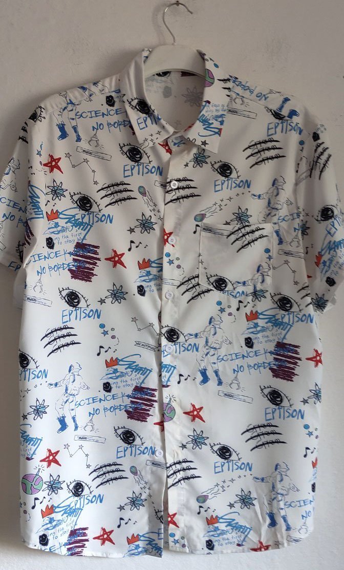 Atraktivna muška grafiti košulja L/XL