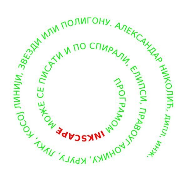 INKSCAPE časovi