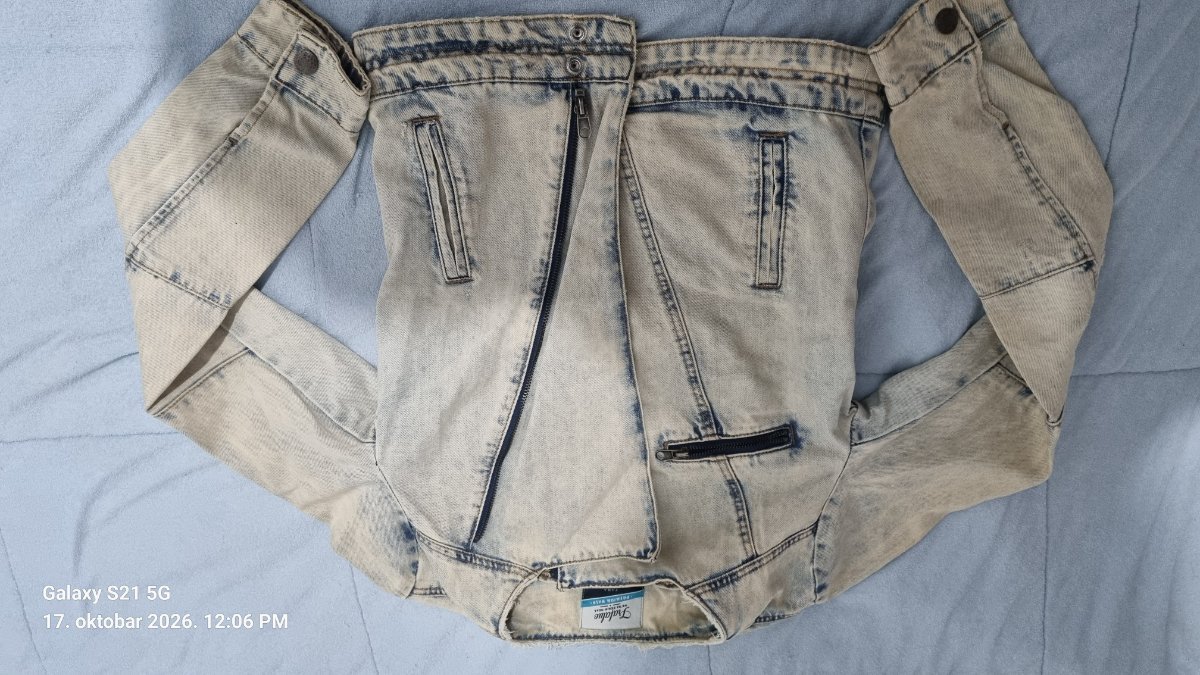 ZARA,Trafaluc teksas jakna S