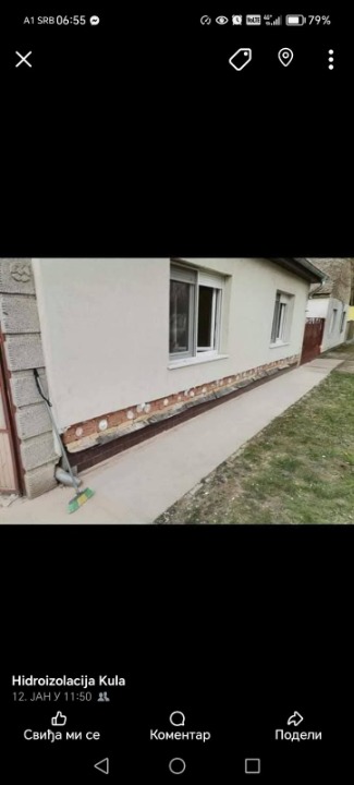 Hidroizolacija vlažnih kuća