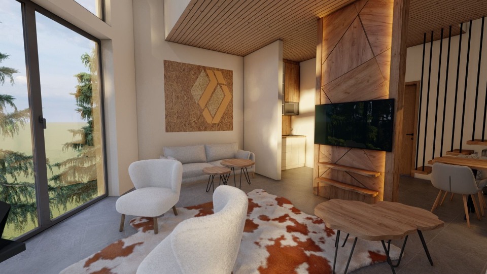 Prodajem kucu i apartman u sklopu kompleksa Chalet-Kopaonik